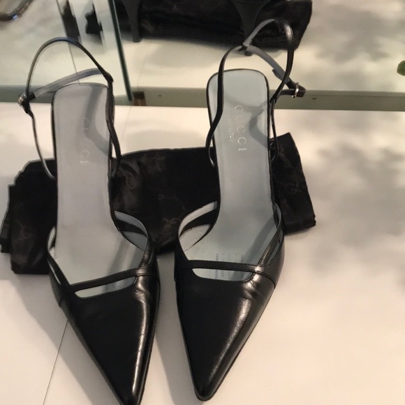 BEAUTIFUL GUCCI LEATHER SANDALS 👡 - Picture 6 of 6